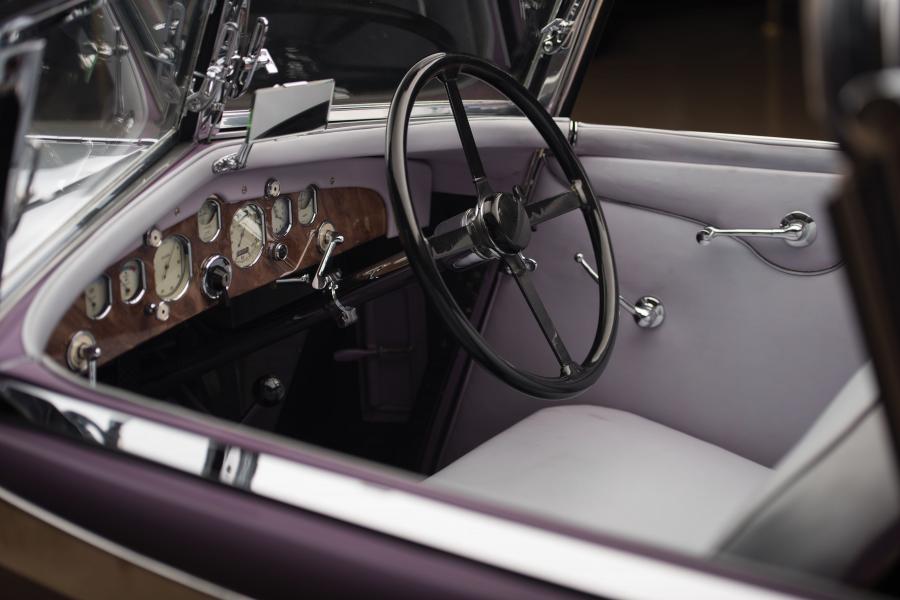 Интерьер Delage D8S Cabriolet par Fernandez & Darrin 1934 года  (фото 11 из 14)
